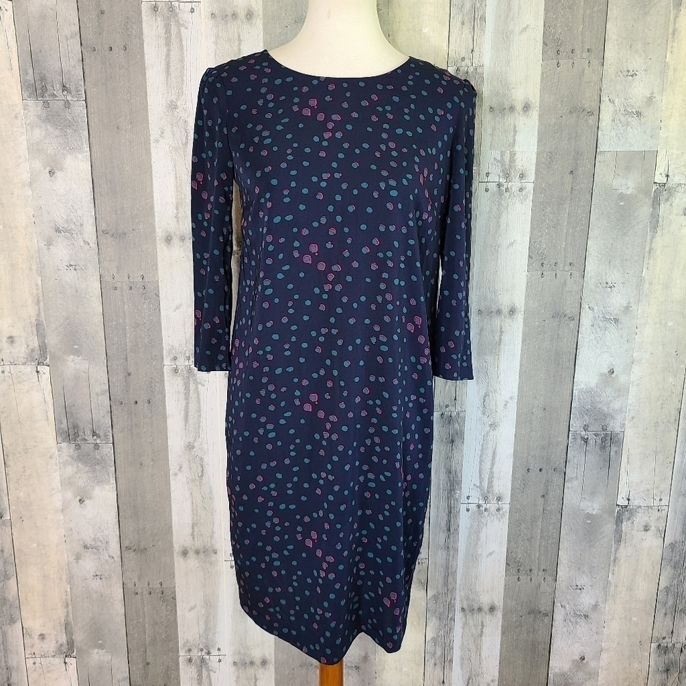 Rosie Pope XS Navy Printed Maternity Dress